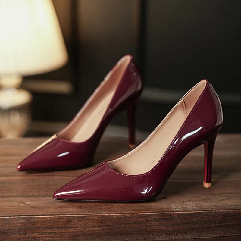 GOSO Slim Heel High Heels 6.5CM Women's-2