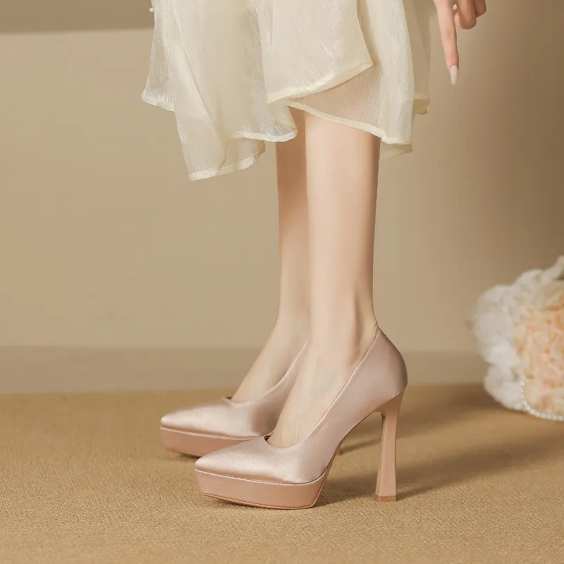 GOSO Slim Heel High Heels Women's-15