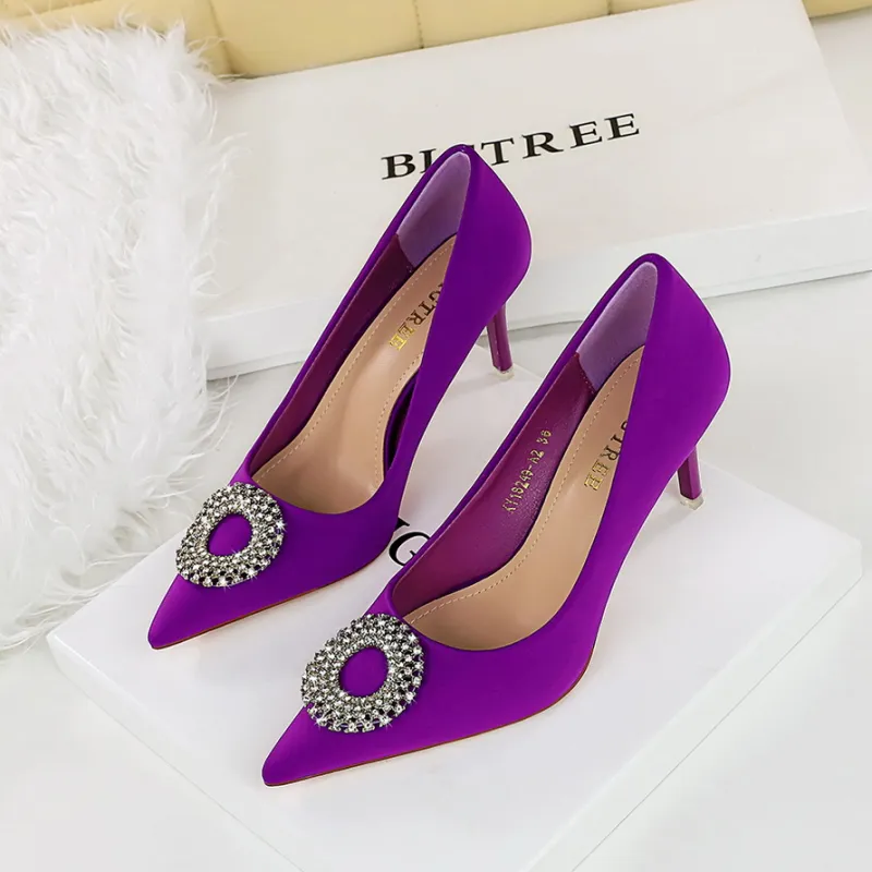 GOSO Slim Heel High Heels Women's-17