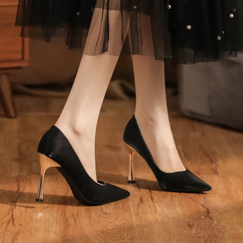 GOSO Slim Heel High Heels 6.5CM Women's-13