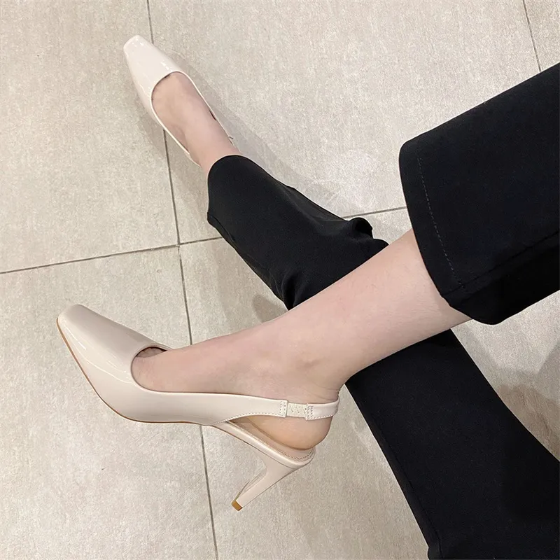 GOSO Chunky Heel High Heels Women's-10