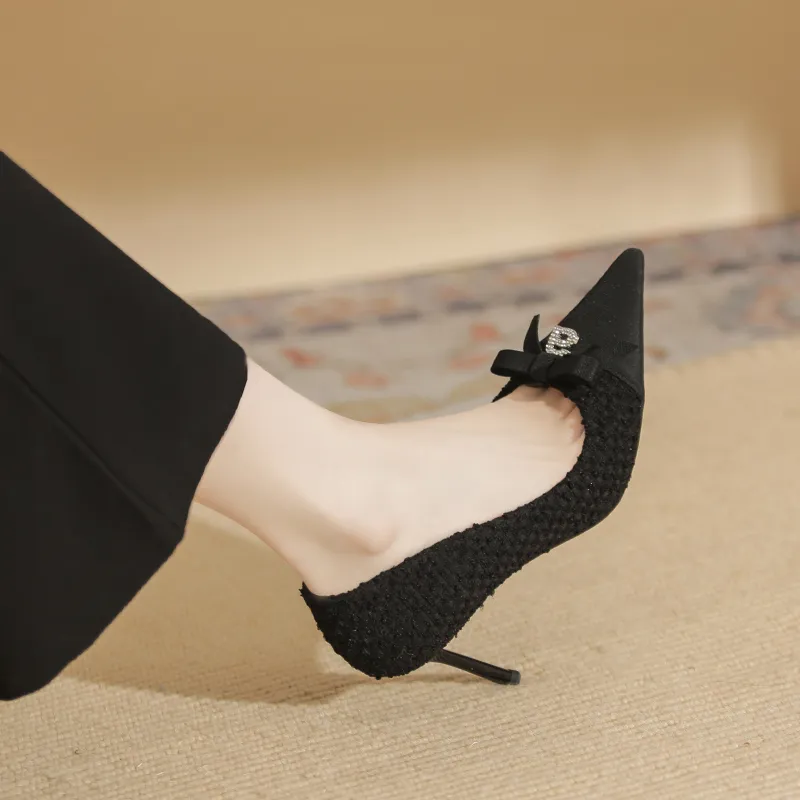 GOSO Slim Heel High Heels 8CM Women's-4