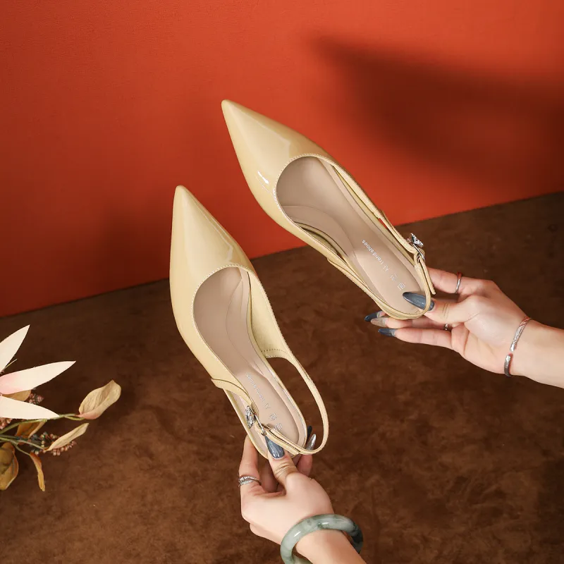 GOSO Slim Heel High Heels Women's-5