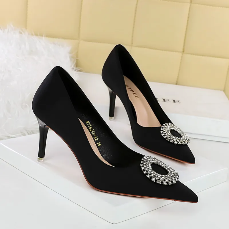 GOSO Slim Heel High Heels Women's-2