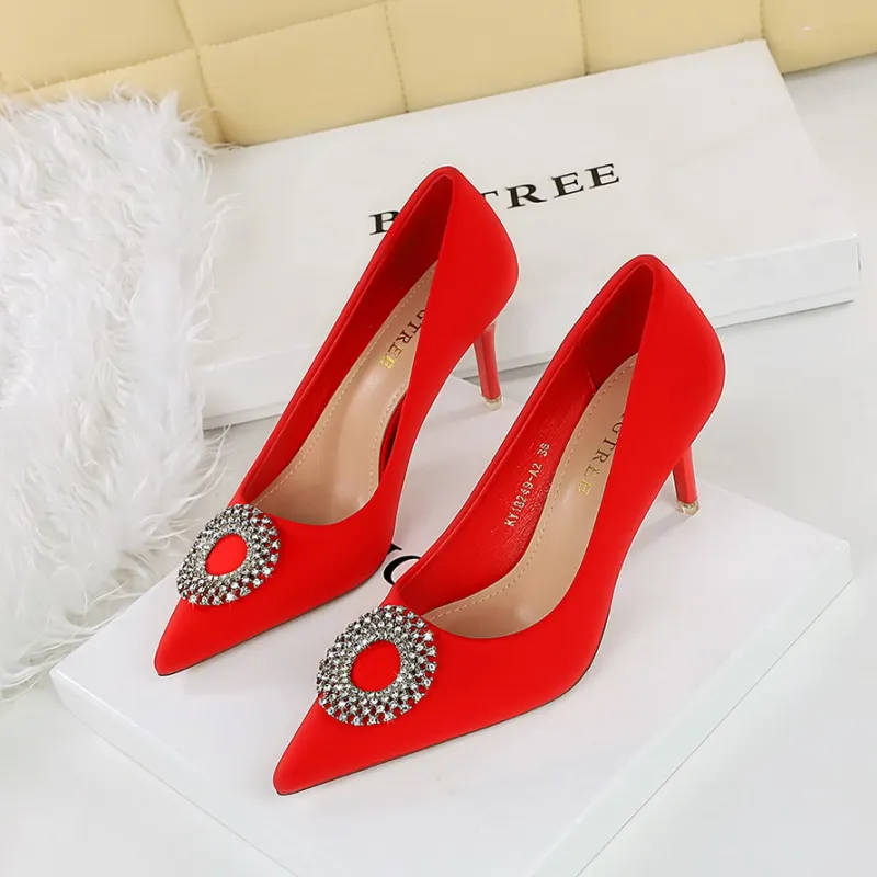 GOSO Slim Heel High Heels Women's-9