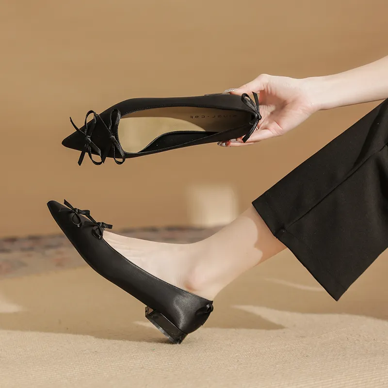 GOSO Casual Single Shoes Low Heel Women's-4