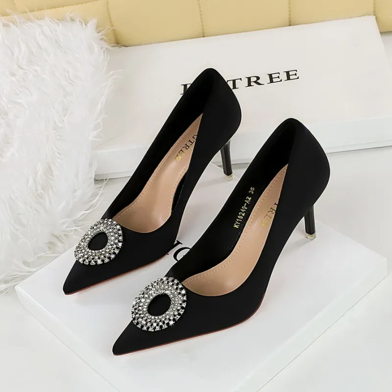 GOSO Slim Heel High Heels Women's-4
