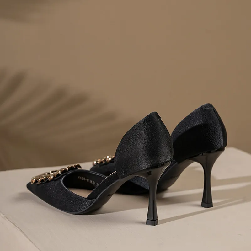 GOSO High Heels Women's Black-1