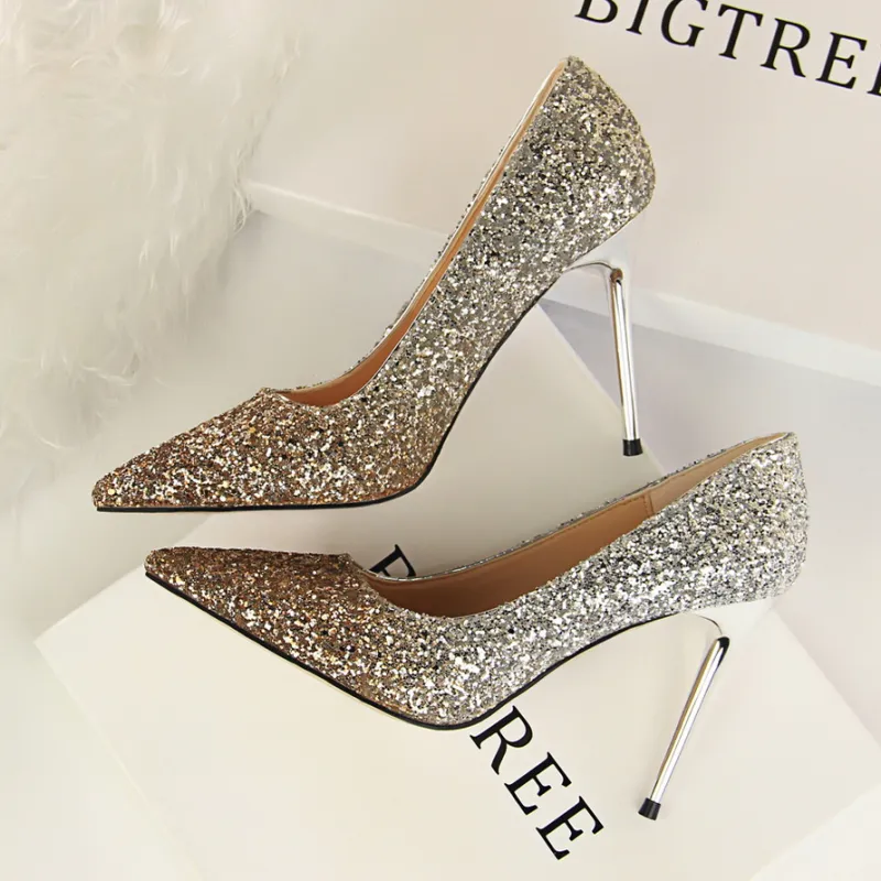 GOSO Slim Heel High Heels Women's-38