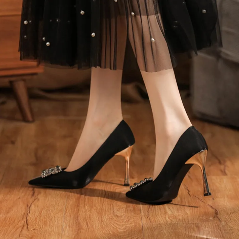 GOSO Slim Heel High Heels 6.5CM Women's-2