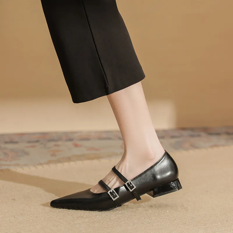 GOSO Casual Single Shoes Low Heel Women's-3