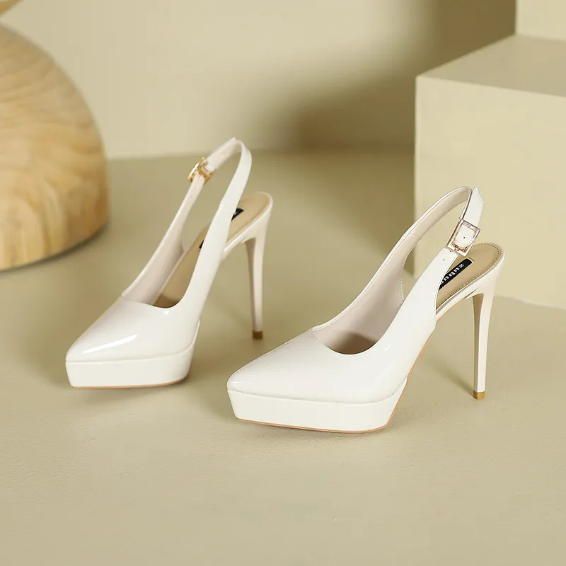 GOSO Slim Heel High Heels 12CM Women's-20
