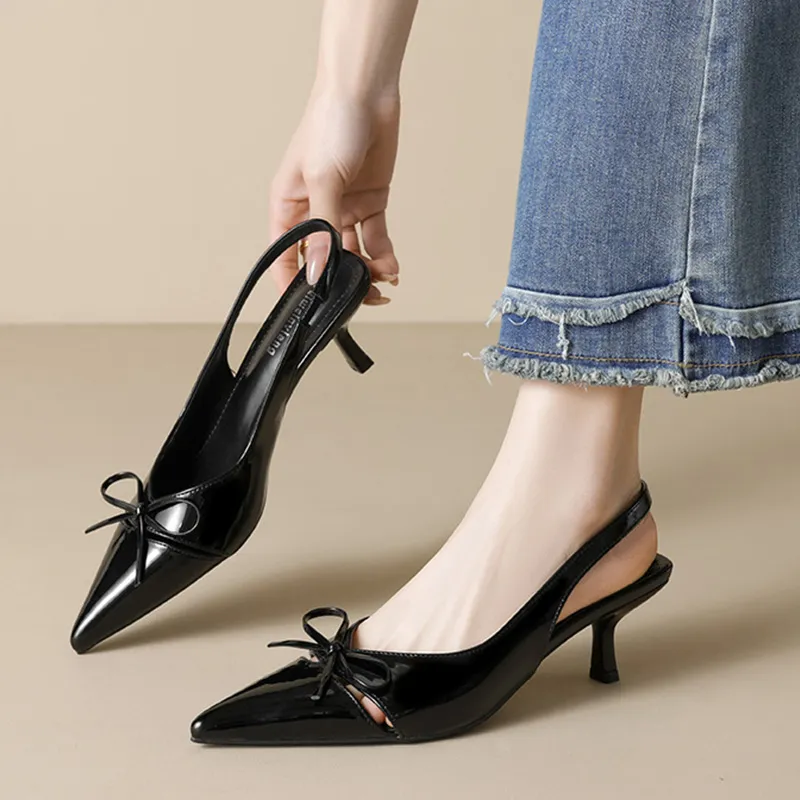 GOSO Chunky Heel High Heels Women's-4