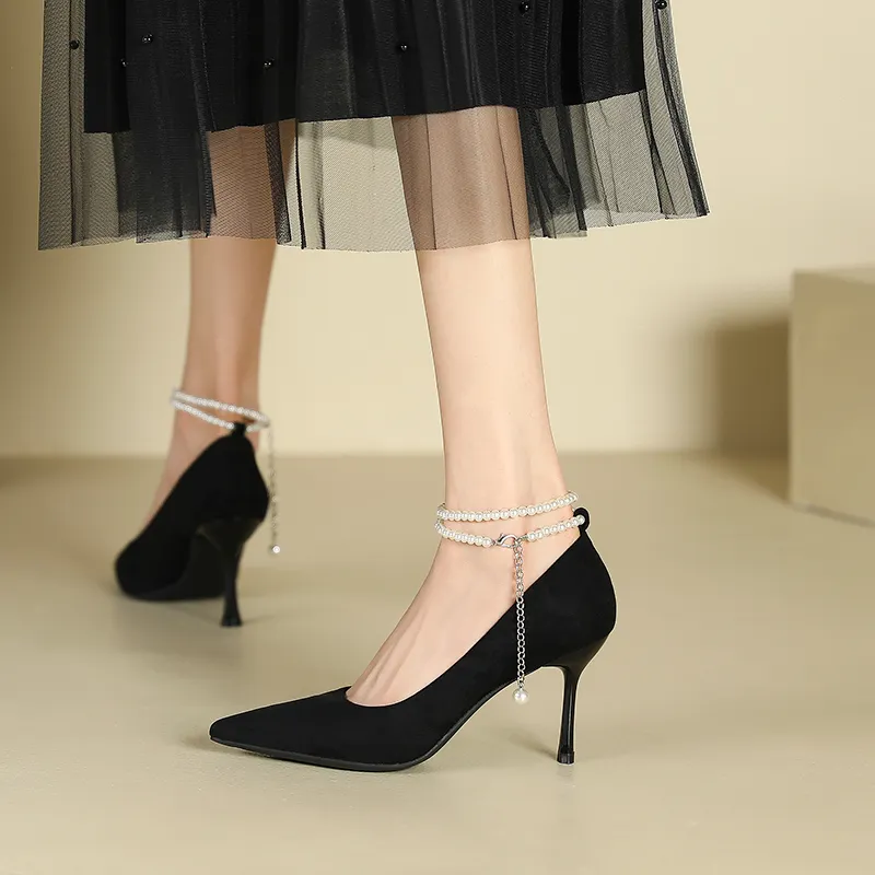 GOSO Slim Heel High Heels Women's-8