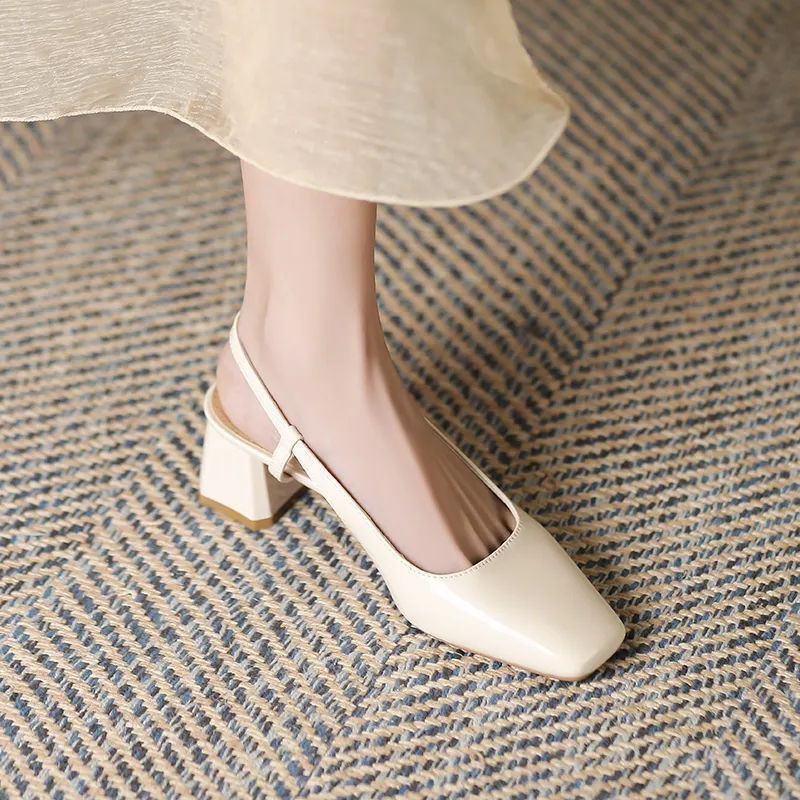 GOSO High Heels Women's Nude/Ecru/Mustard Green-12