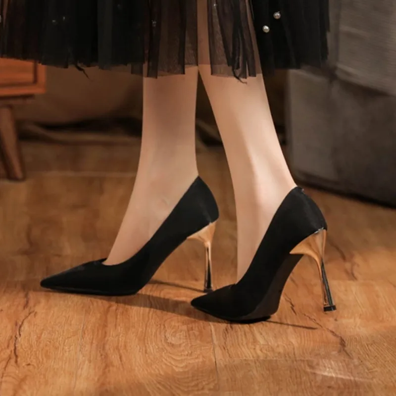 GOSO Slim Heel High Heels 6.5CM Women's-14