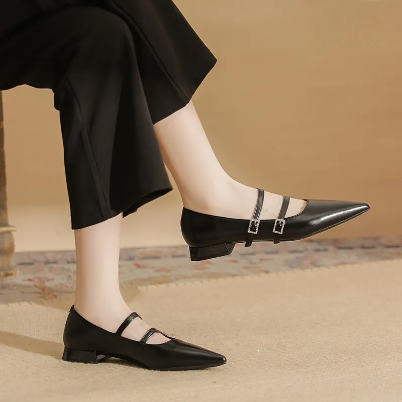 GOSO Casual Single Shoes Low Heel Women's-2