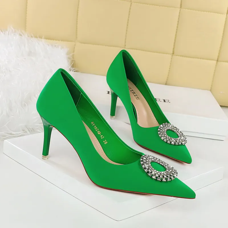 GOSO Slim Heel High Heels Women's-11