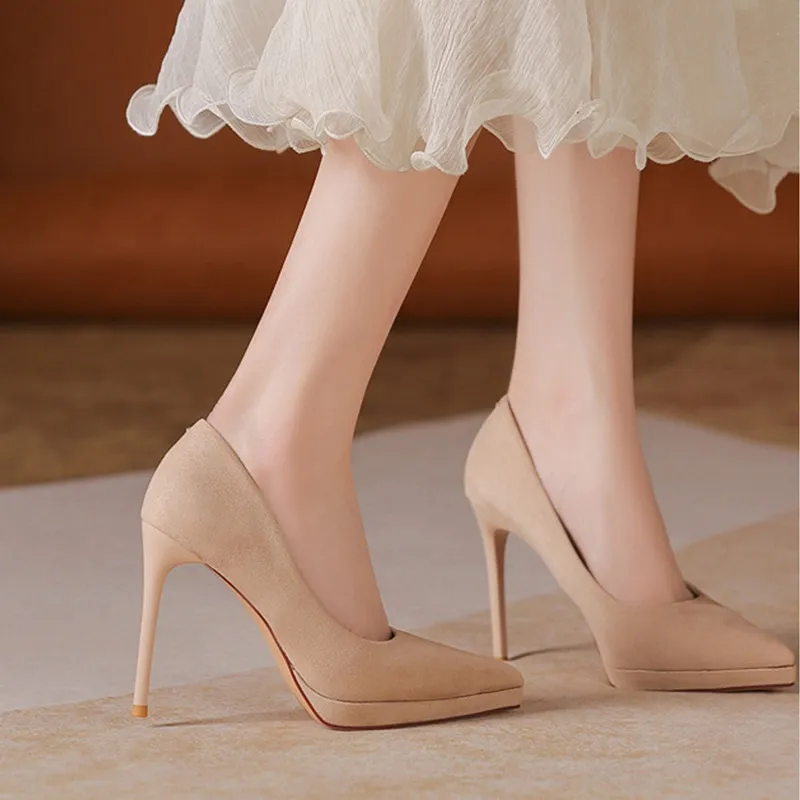 GOSO Slim Heel High Heels Women's-3