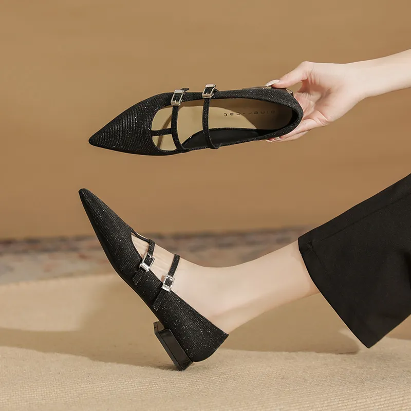 GOSO Casual Single Shoes Low Heel Women's-3