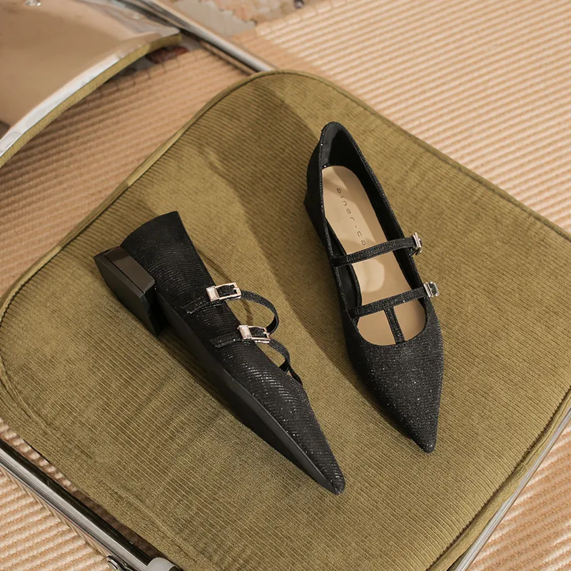 GOSO Casual Single Shoes Low Heel Women's-2