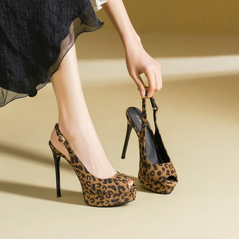 GOSO Slim Heel High Heels Women's-5