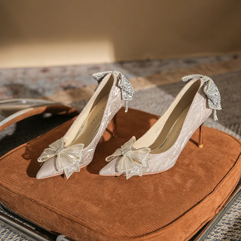 GOSO Slim Heel High Heels 8CM Women's-1