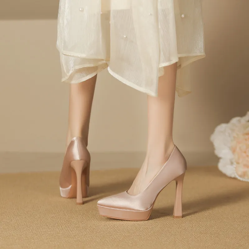 GOSO Slim Heel High Heels Women's-18