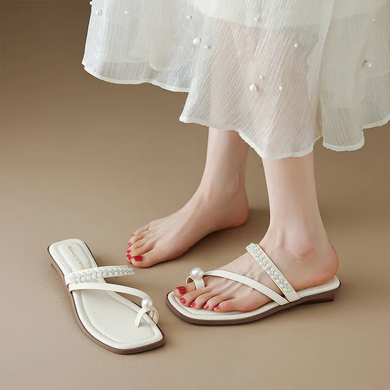 GOSO One Strap Sandals Low Heel Women's-3