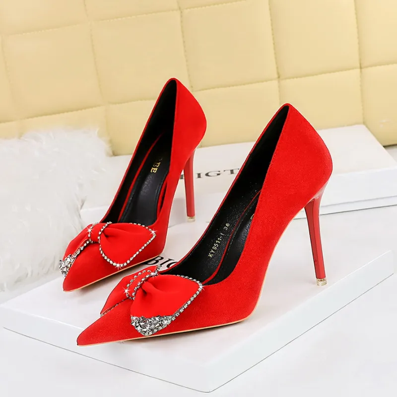 GOSO Slim Heel High Heels Women's-8
