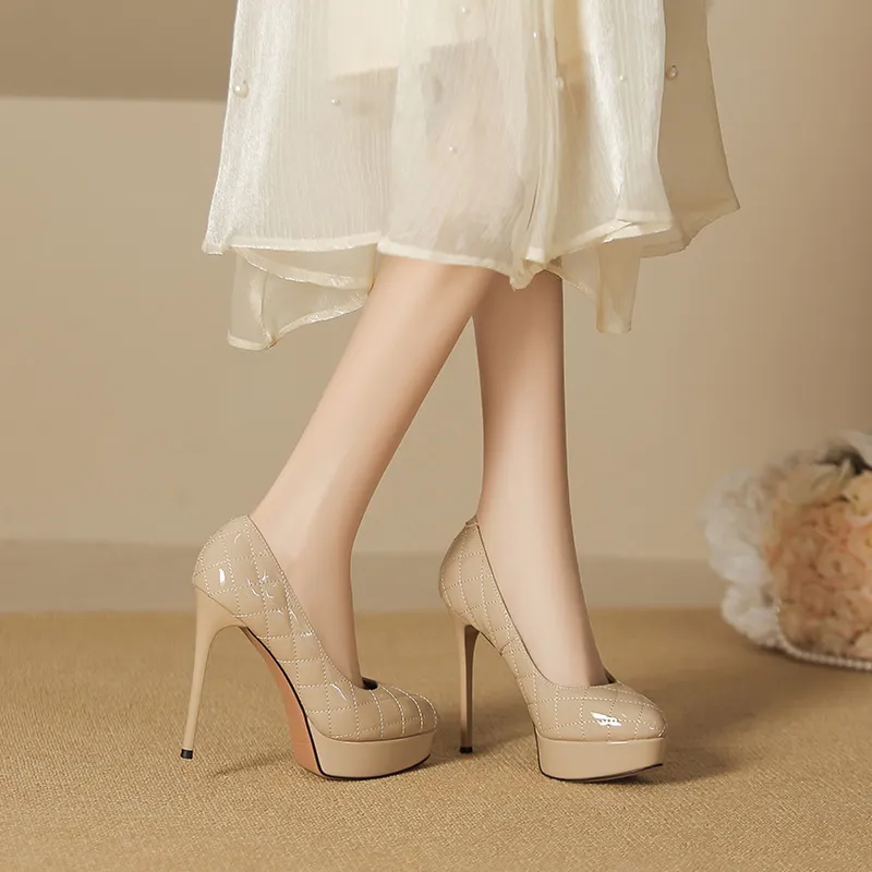 GOSO Slim Heel High Heels Women's-11