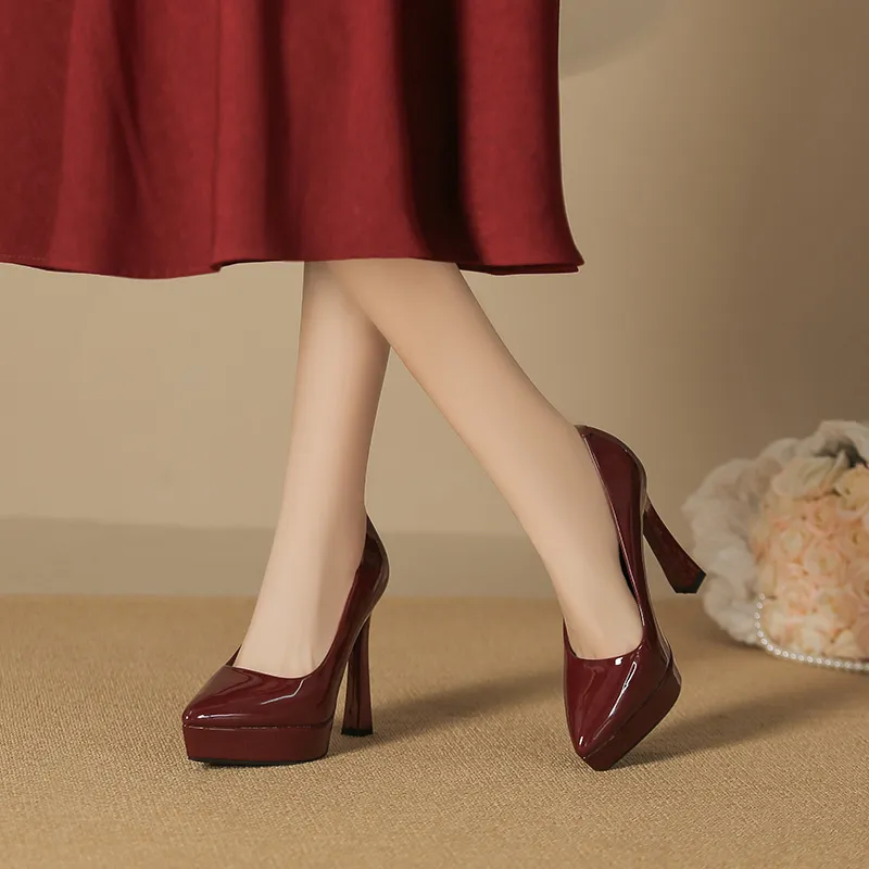 GOSO Slim Heel High Heels Women's-16