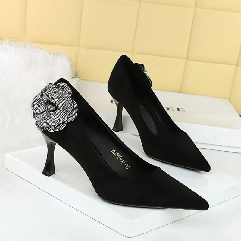 GOSO High Heels Women's Black-1