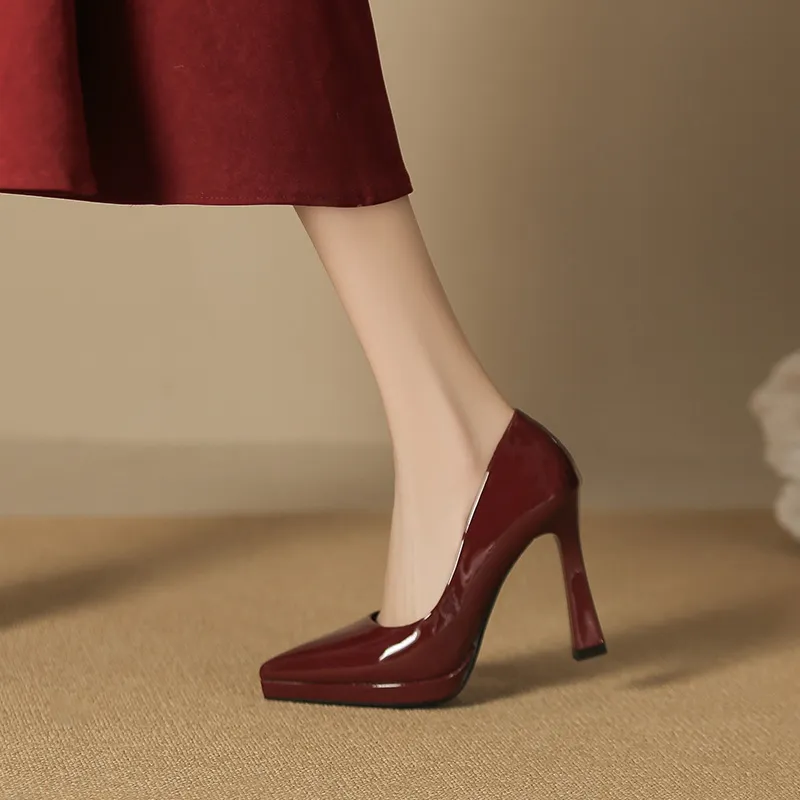 GOSO Slim Heel High Heels Women's-1