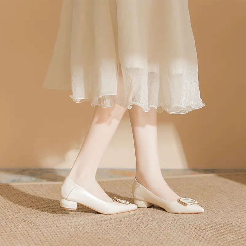 GOSO Casual Single Shoes Low Heel Women's-3