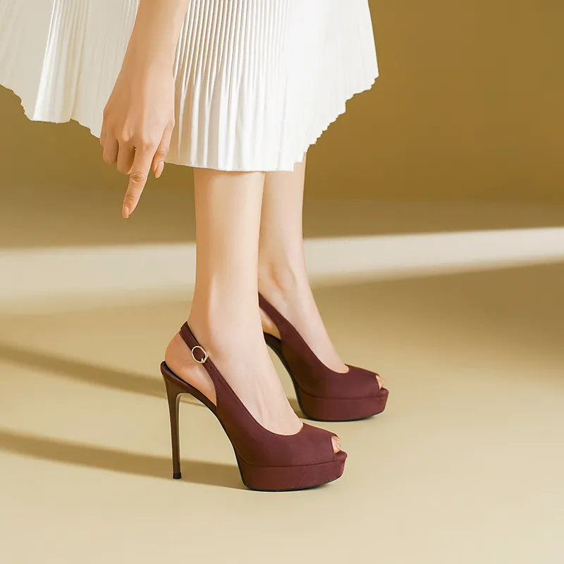 GOSO Slim Heel High Heels Women's-8