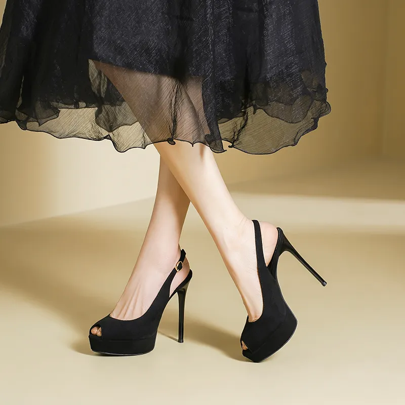 GOSO Slim Heel High Heels Women's-16