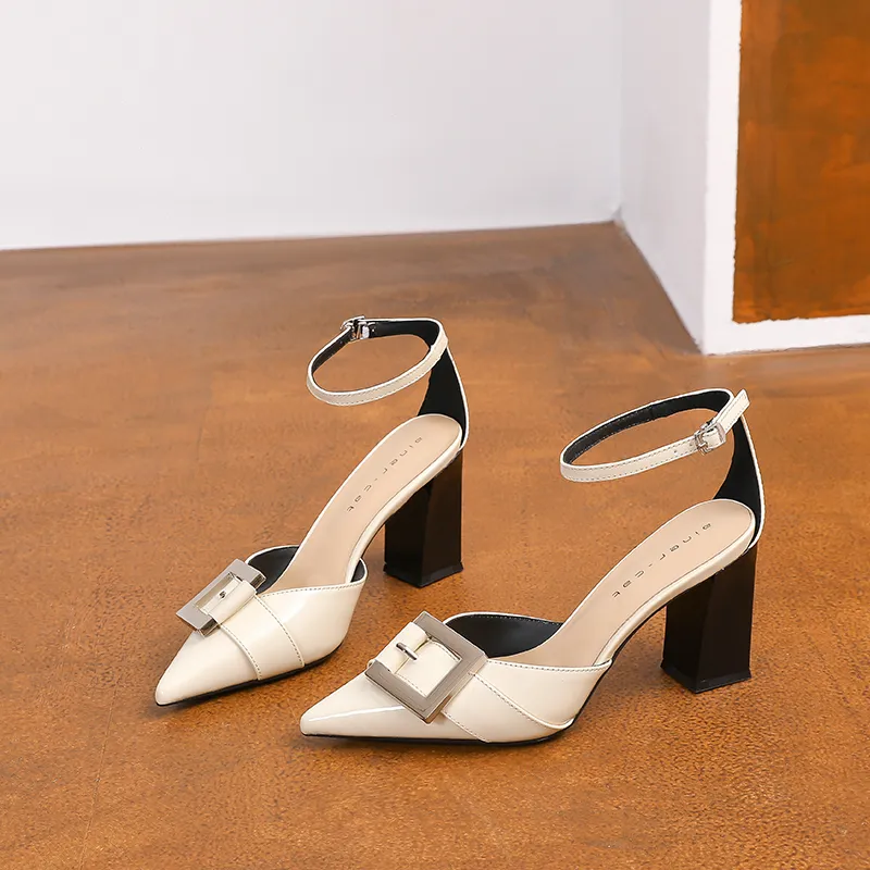 GOSO Chunky Heel High Heels Women's-7