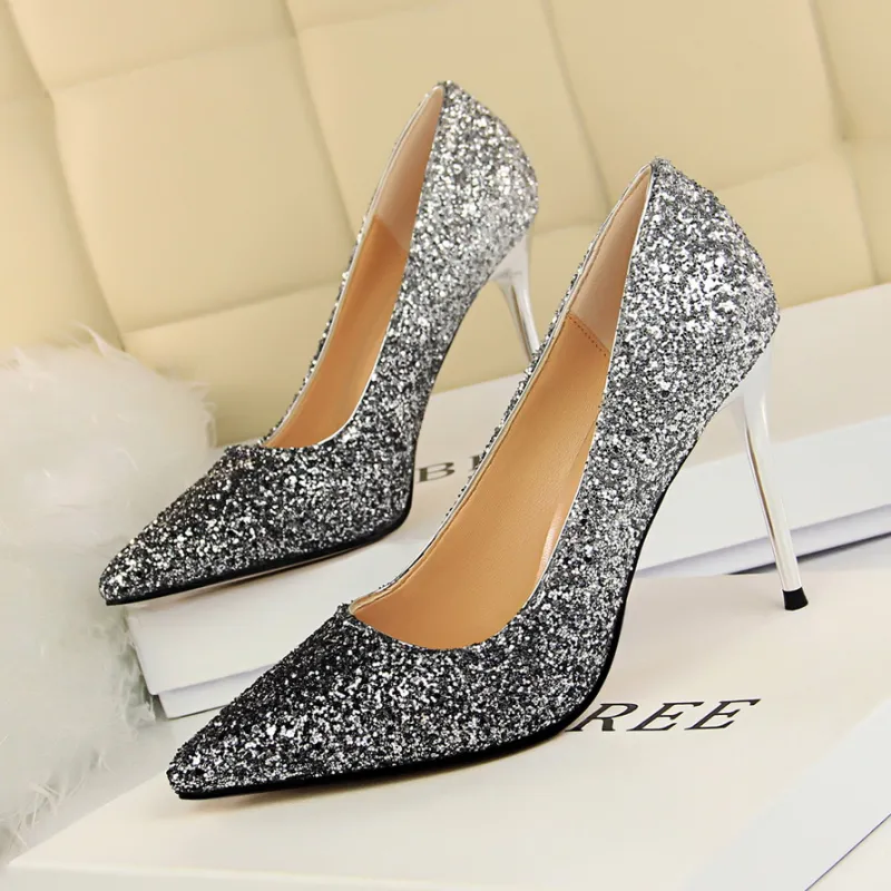 GOSO Slim Heel High Heels Women's-18