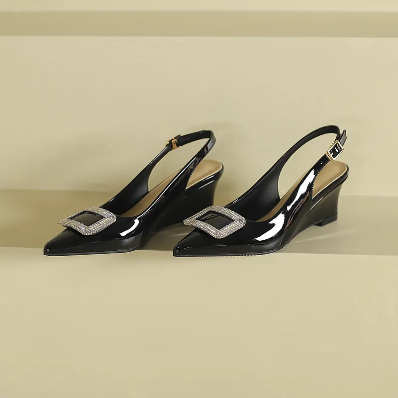 GOSO Wedge Heel High Heels Women's-6
