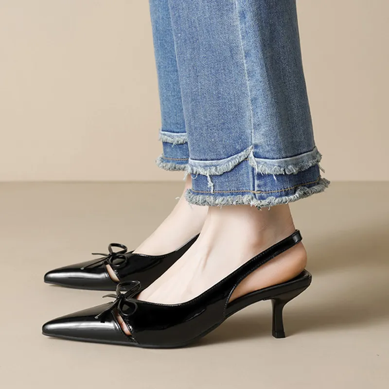 GOSO Chunky Heel High Heels Women's-2