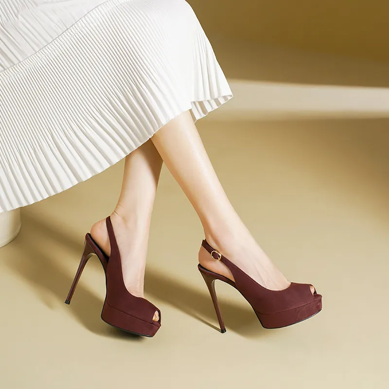 GOSO Slim Heel High Heels Women's-10