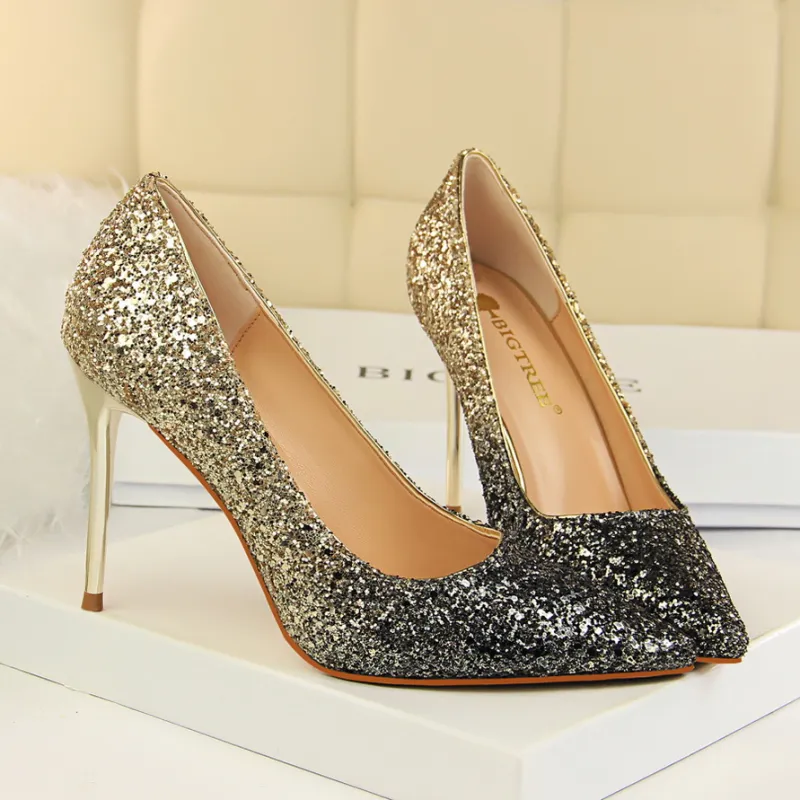 GOSO Slim Heel High Heels Women's-11