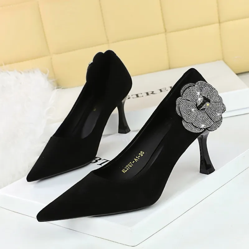 GOSO High Heels Women's Black-2