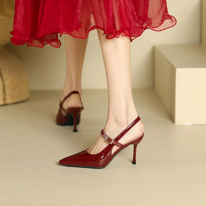 GOSO Slim Heel High Heels Women's-17