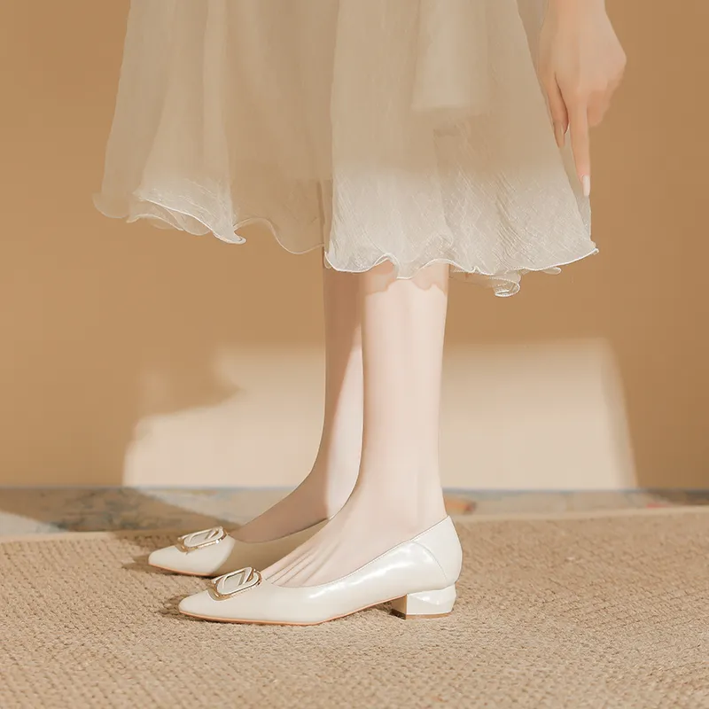 GOSO Casual Single Shoes Low Heel Women's-2