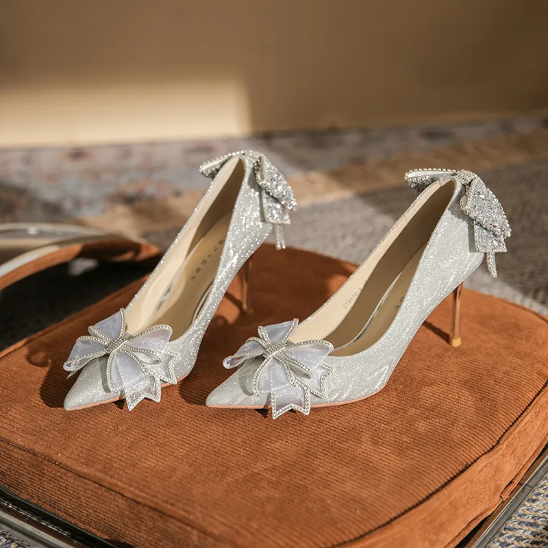GOSO Slim Heel High Heels 8CM Women's-6