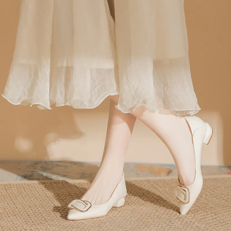 GOSO Casual Single Shoes Low Heel Women's-5
