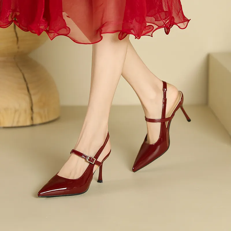 GOSO Slim Heel High Heels Women's-18