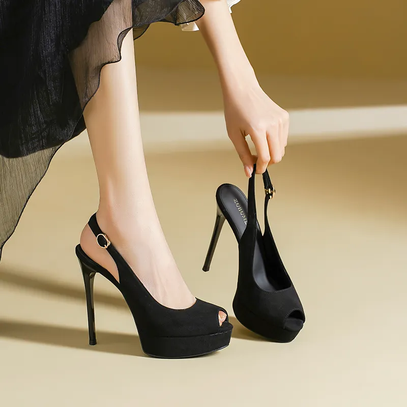 GOSO Slim Heel High Heels Women's-19